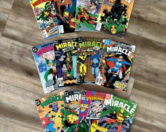 Vintage DC Comics – Mister Miracle– 12 Comics!