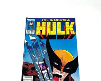The Incredible Hulk #340! Mark Jewelers Insert! RARE! ICONIC COVER!