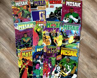 Vintage DC Comics – Green Lantern Mosaic – 12 Comics!