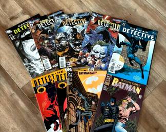 Vintage DC Comics – Detective Batman – 9 Comics!