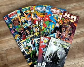 Vintage DC Comics – JLA Incarnations Series & More– 10- Comics!

