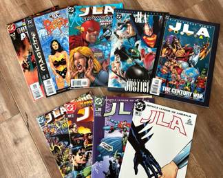Vintage DC Comics – JLA – 10 Comics!