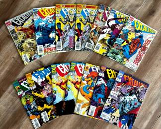 Vintage Marvel Comics – Excalibur– 14 Comics!