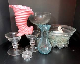 Vases and Glass Decor
