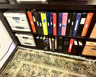 IKEA cubicle shelves