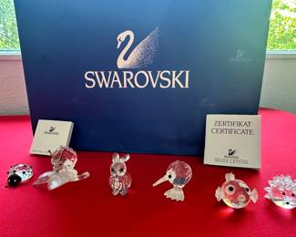 Swarovski crystal collection