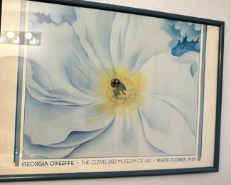 Georgia O'Keefe "White Flower"