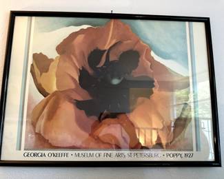 Georgia O'Keefe "Poppy"