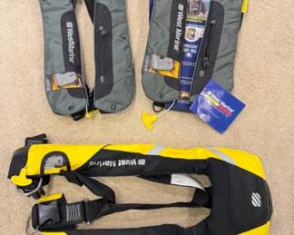 West Marine Coastal Series Inflatable Vests - 1 New w/ Tags