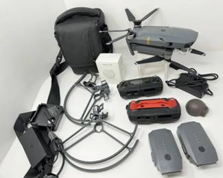 DJI Mavic Pro 4k Quadcopter Drone w/Batteries, Accessories, Controller - $1.8k+