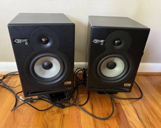 KRK Rokit 6CL Powered Monitor Speaks 13" + Audient EVO 4 USB Audio Interface +