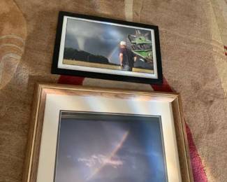 Framed prints 23x19 and 18x12