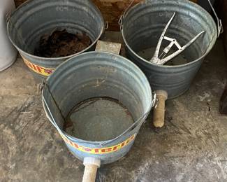 Galvanized Calf Feeders