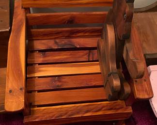Cedar Child's Rocker