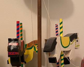 Wooden Carousel Toy