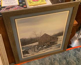 Robert Flowers Signed and Numbered Mill Print