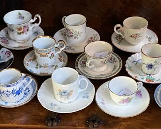 Cups and Saucers