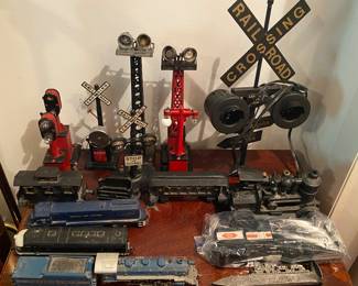 Vintage Railroad Toys and Accessories