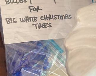 Bulbs for Tree