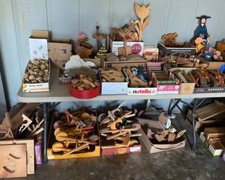 Lots of Wooden Decor