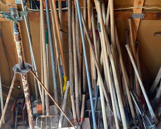 Assorted Yard Tools