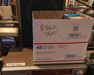 Vintage Soundesign 8 Track Player and Speaker