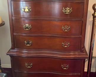 Mahogany Chest on Chest