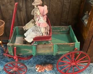 Antique Goat Wagon