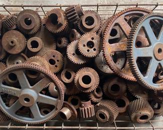 Large Assortment of Steam Punk Gears