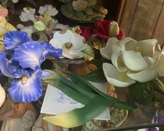 Floral Figurines (Some Avon)