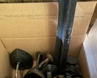 Sad Irons and Shoe Last