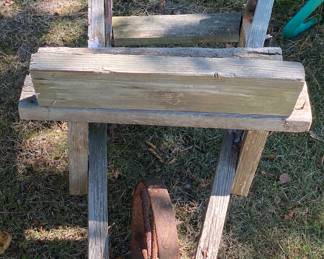 Primitive Wheelbarrow