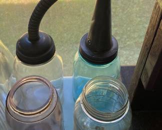 Jars and Oil Bottles