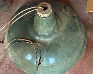 Enamel Service Station Light