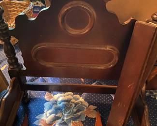 Wooden Eastlake Miniature Bed