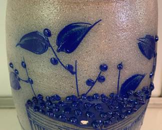Salmon Falls Cobalt Decorated Pottery