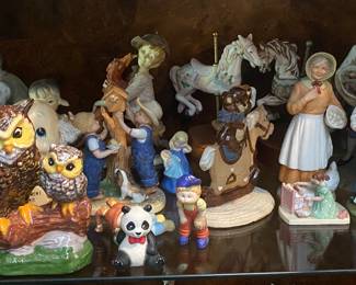 Owl Figurine and More