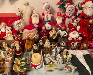 Santa Figures and Dolls