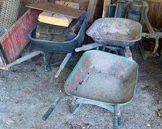 Assorted Wheelbarrows