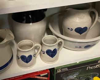 Cobalt Decorated Pottery