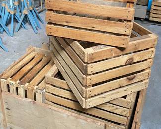More Wooden Crates