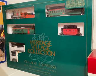 The Heritage Village Collection Village Express Boxed HO Train