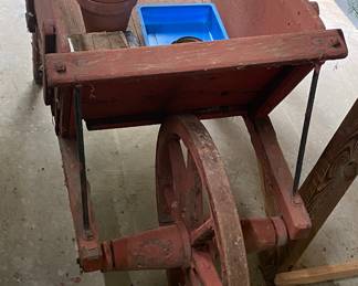 Primitive Wheelbarrow