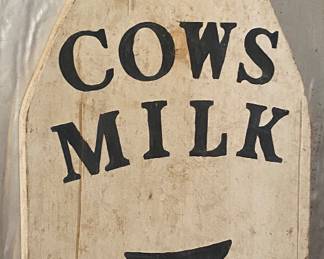 Milk Sign