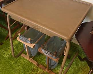 Table Mate/Wooden Bag Stands