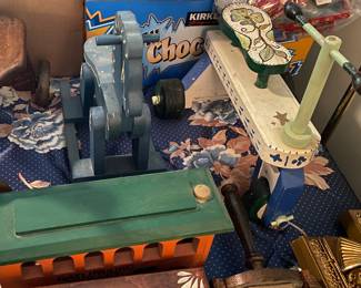 Lots of Handcrafted Wooden Toys