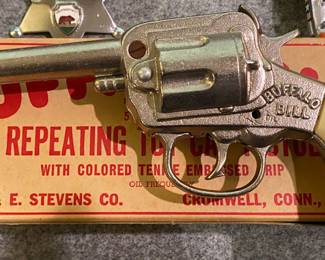 MIB Stevens Buffalo Bill Pistol