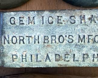 North Brothers Ice Shaver Philadelphia Pa.