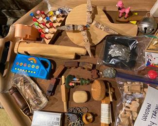 Wooden Trains and Whimsical Toys