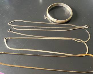 Sterling Silver Necklaces and Bracelets